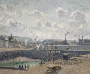 Ebbe an den Duquesne-Docks, Dieppe, 1902